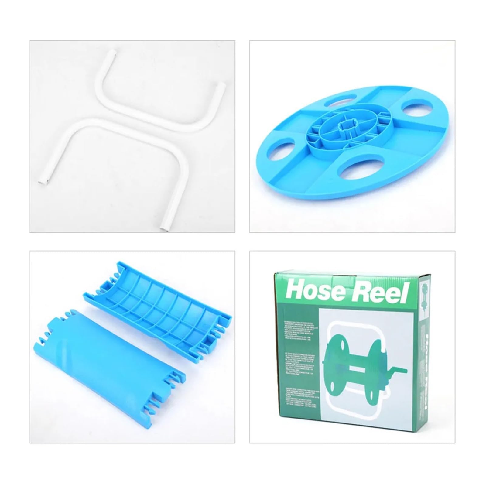 Support Tuyau Arrosage Chariot enrouleur de tuyau d'eau robuste et portable