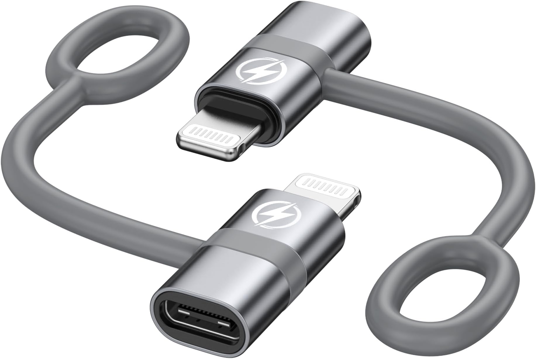 RAVIAD 36W USB C to Lightning Adapter (2Pack) USB C Female to Lightning Male Adapter Fast Charging for Phone 14 13 12 11 Pro Max Pad Pro Air/Mini Charging Cord Connector, Not for Audio/Headphone/OTG