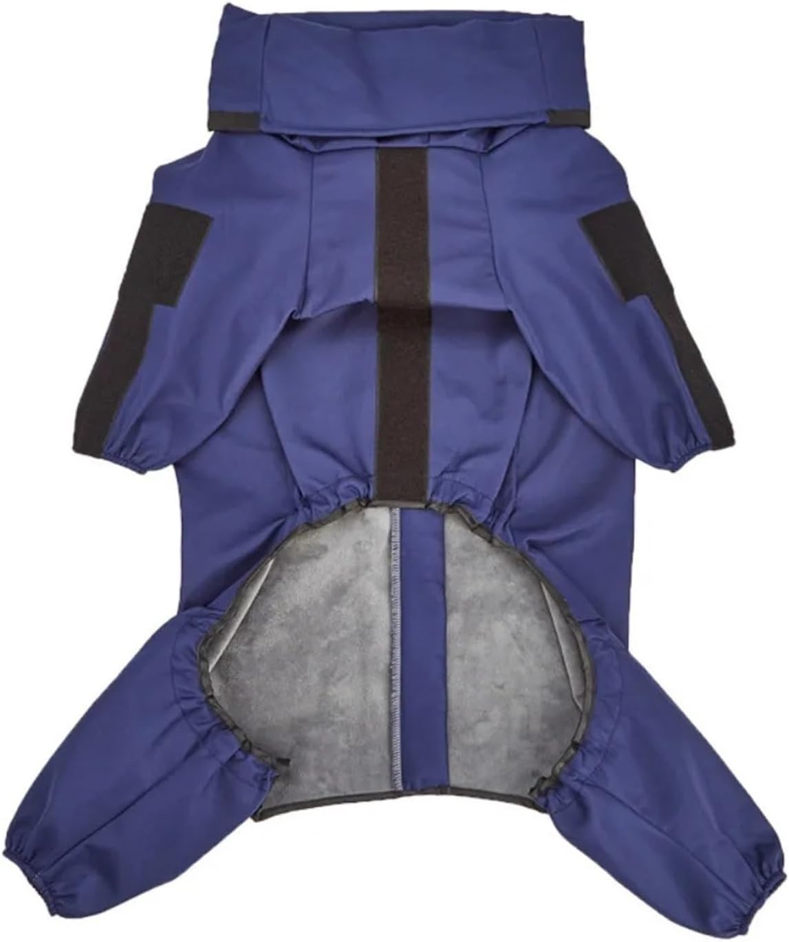 Dog Products Reflective Large Dog Raincoat Waterproof with Hoodie Pet Jacket Adjustable Drawstring Dog Jumpsuit Walking The Dog(Red-4XL-)