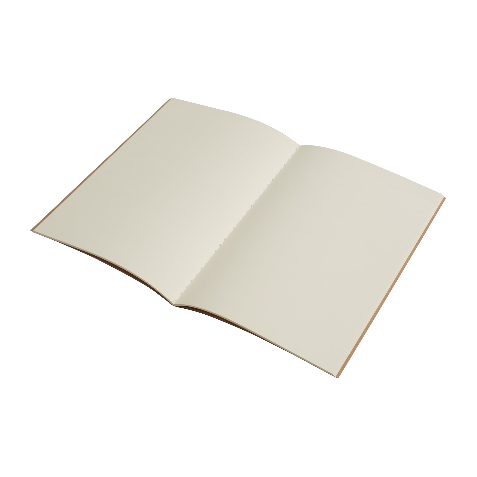 TWONE Travel Journal Set With 6 Notebook Journals for Travelers - Kraft Brown Soft Cover - 5.5” x 8.25” - 60 Blank Pages/ 30 Sheets 2
