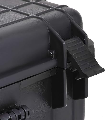 Miniatura 7 de MEIJIA Funda rígida protectora impermeable IP67 portátil, funda para cámara con espuma de ajuste personalizable, apta para cámara, drones, lentes,