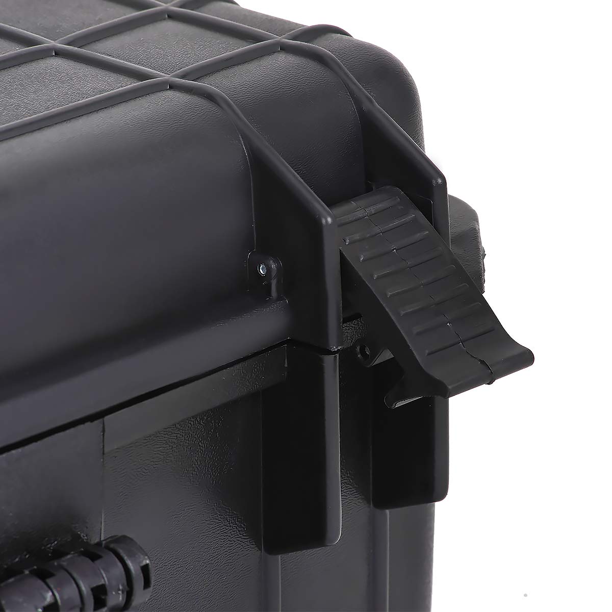 MEIJIA Wasserdichter Hartschalen-Kamerakoffer IP67 Zertifiziert - Verstellbar anpassbare Schaumstoff-Innenlage,ideal für Drohnen, Kamera, Ausrüstung, Pistolen, 56,9x42,5x21,6 cm，Schwarz