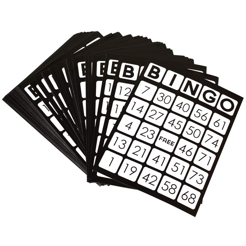 Buy GSE Games & Sports Expert EZ Readers Large Paper Bingo Cards (100