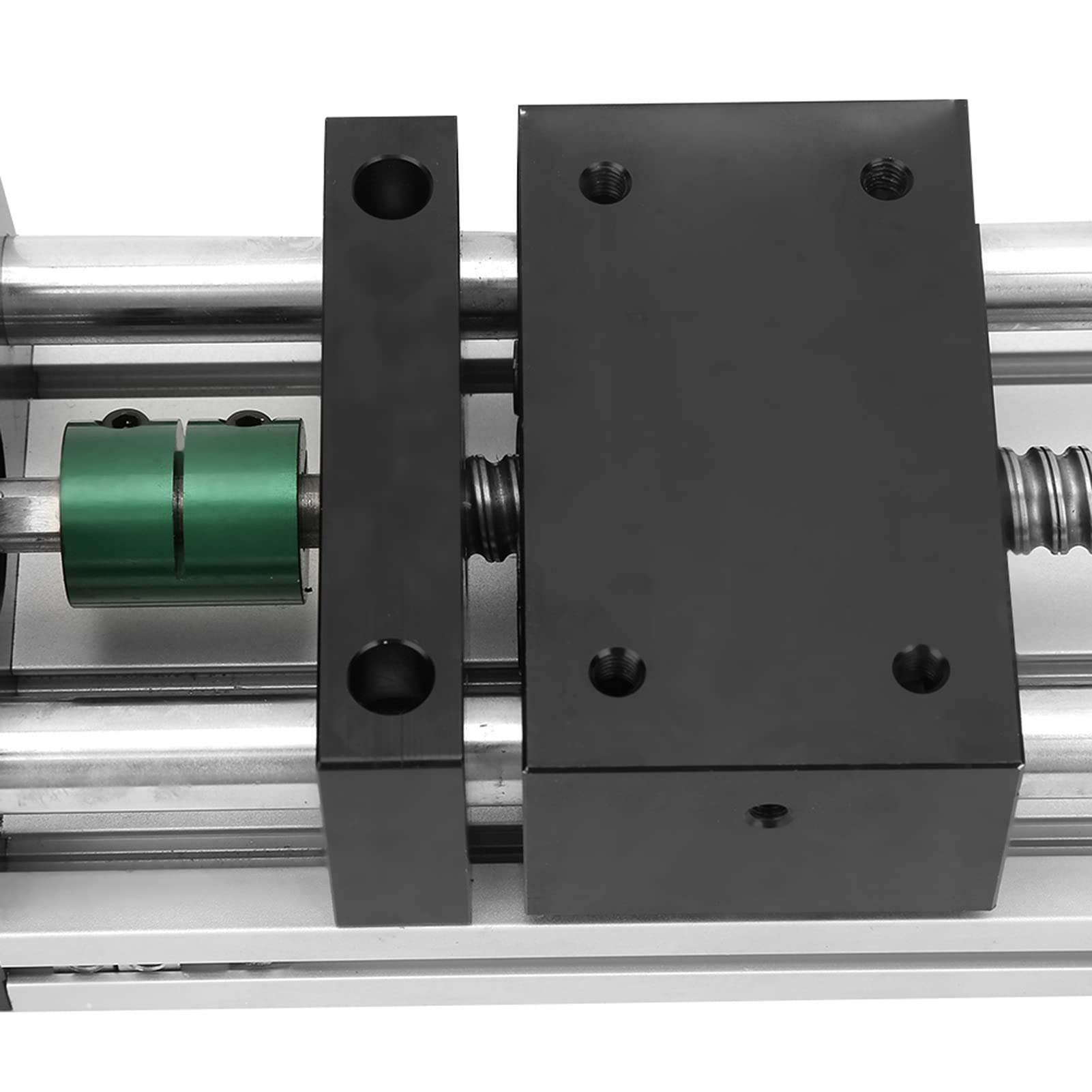 Movimiento lineal, sistema de movimiento, mesa deslizante de riel uide de 100 mm, viaje efectivo 1605 bola tornillo guía riel deslizante mesa motor paso a paso