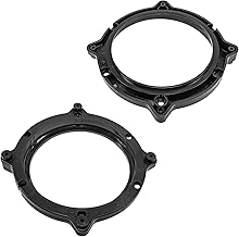 tomzz Audio 2803-012 Anneaux de Haut-parleurs Adaptateurs Supports compatibles avec Audi A3 8L Porte Avant pour Haut-parleurs DIN 130mm