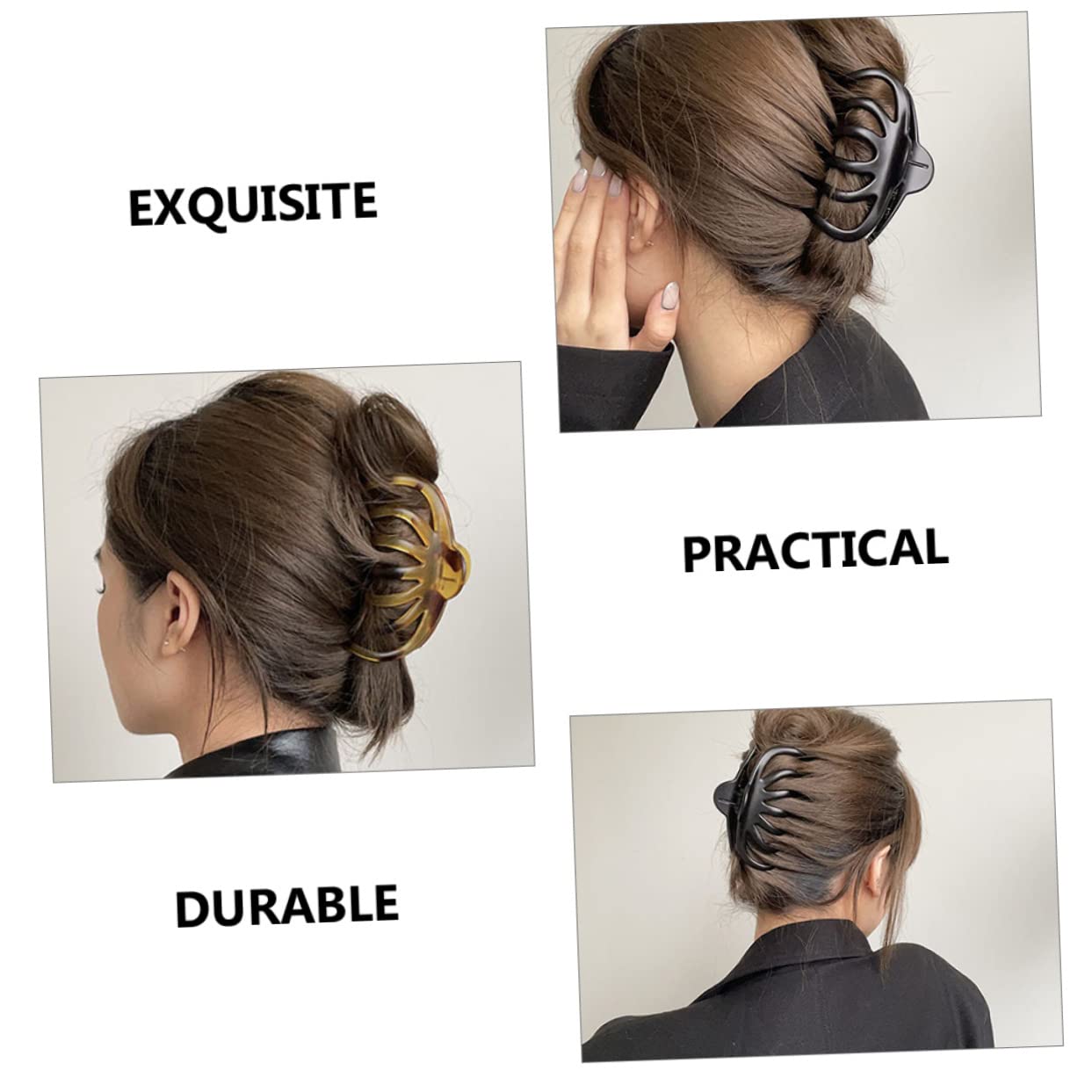 10 Pcs Tornante Artiglio Clip Grandi Morsetti Decorazione Accessorio Per Le Donne Piccole Clip Di Artiglio
