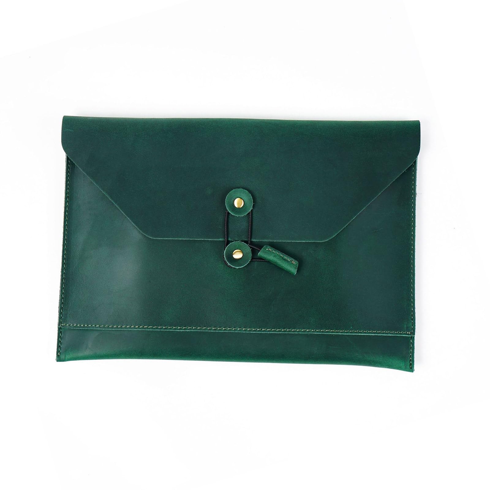Aktenordner mit mehreren Kartenfächern und Schnur, Dark green