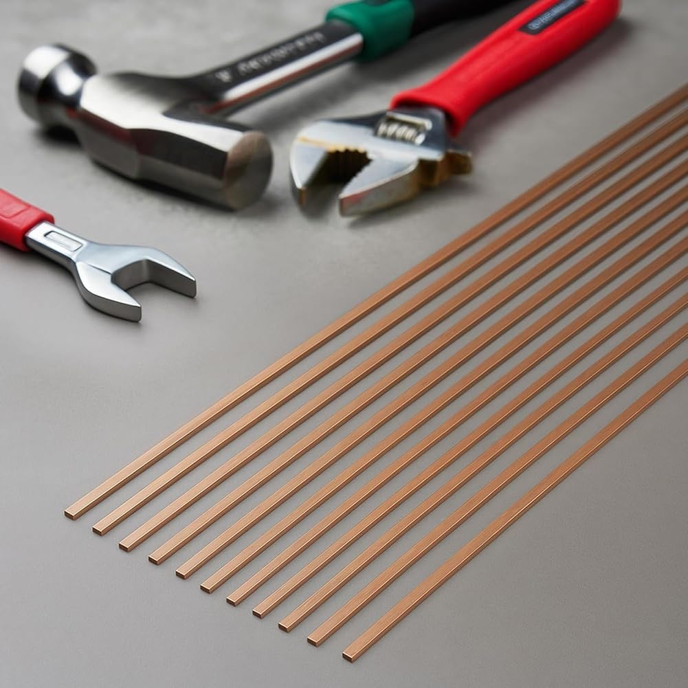 20 Stück Silberlotstangen 15% Silber-Lötstäbe mit 10" Flussmittelbeschichtetes Set für Kupferverarbeitung und Sanitär HVAC Lötset