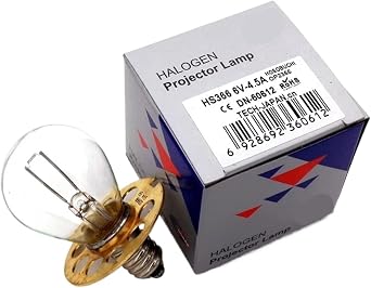 Wikene 6V 27W 9-Pin Incandescent Bulb - Replacement Lamp for Microscope Slit Lamp HS366/OP2366 Compatible2 Pieces