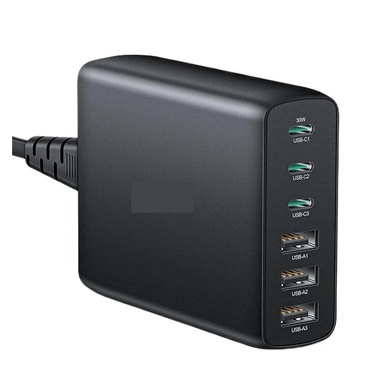 Ładowarka USB 100 W Typu C PD Szybkie Ładowanie Z Wieloma 6 Portami Stacja Ładująca Na Biurko