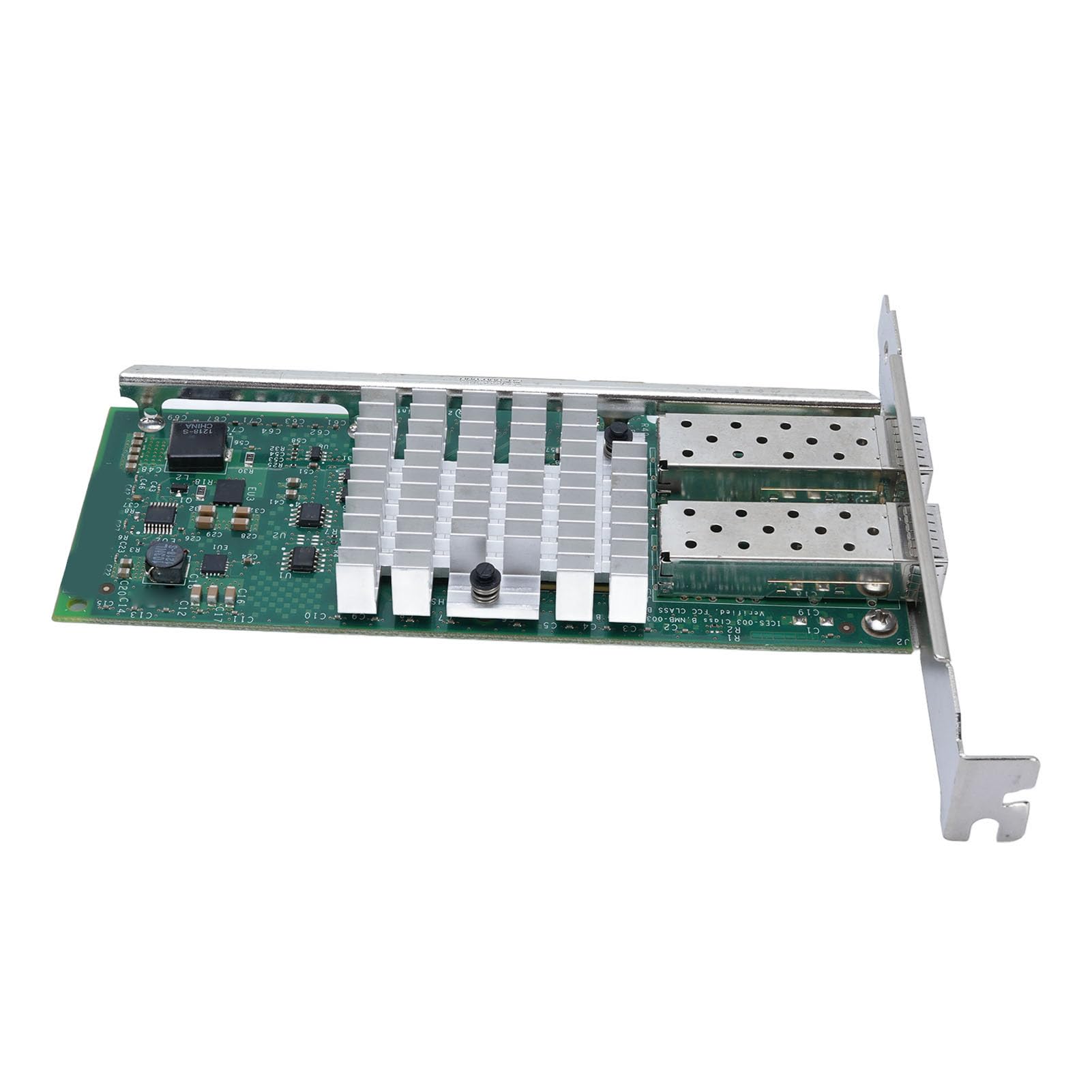 Cryfokt Tarjeta de Red SFP+ de 10Gbps, Adaptador de Doble Puerto PCI-Ex8