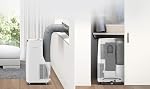 LG 10,000 BTUS SAC Dual Inverter Smart Wi-Fi Portable Air Conditioner, Ultra Quiet Performance 3-in-1 AC, LED Display, Auto Evaporation, 24-Hr Timer & Auto Restart, Cools Rooms up to 450 Sq. Ft, White