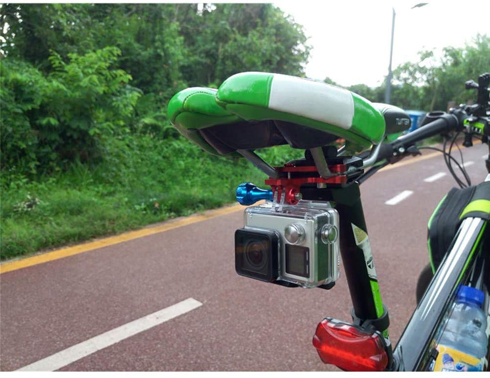Attacco Sella Gopro Supporto Action Cam Per Sella Bici