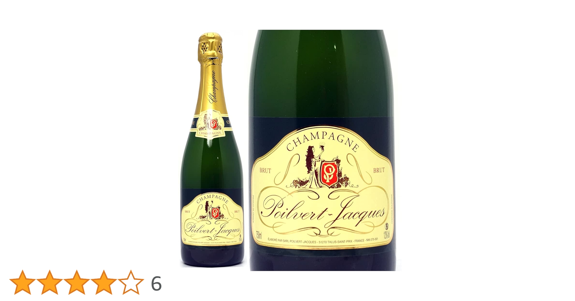 Amazon.co.jp: ポワルヴェール ジャック ブリュット 750ml