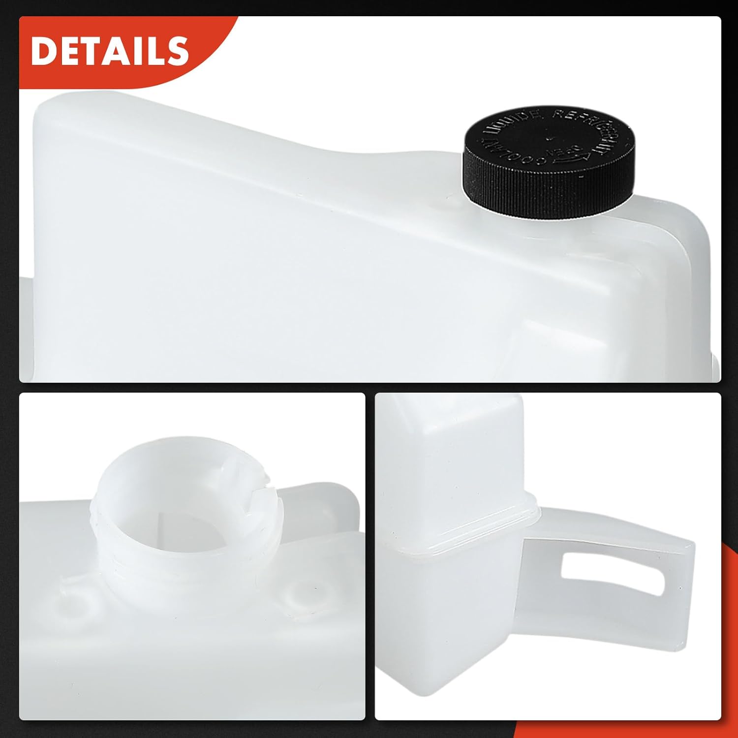 A-Premium Engine Coolant Overflow Recovery Reservoir Tank [with Cap] Compatible with Nissan Rogue 2014-2020