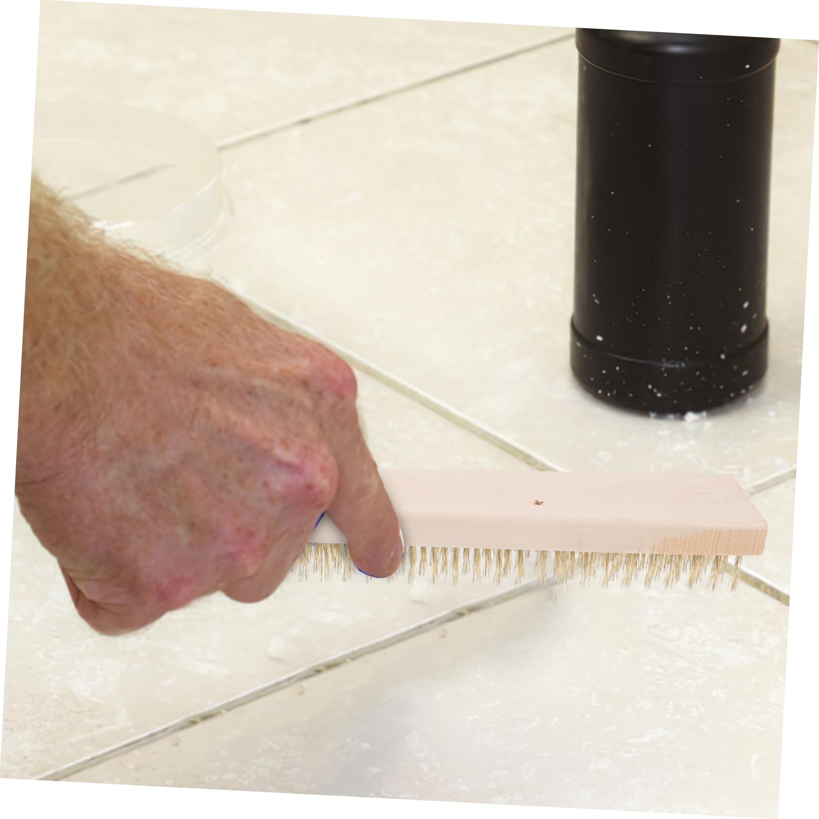 BESPORTBLE 5 Piezas Limpiador De Azulejos Rastrillo De Alfombras Barriendo Limpiador De Manchas Trapeadores Para Limpiar Pisos Cepillo De Limpieza Cepillo De Barrido Interior Escoba Madera