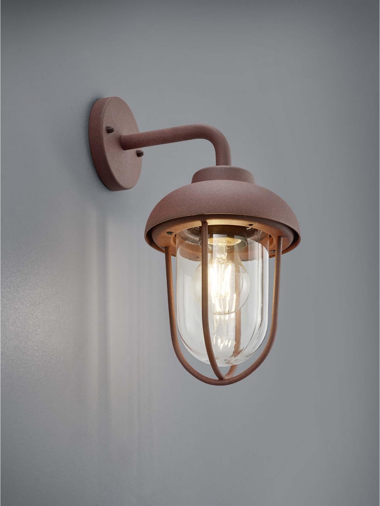 Lanterne d'extérieur rouille de qualité supérieure TR498 pour façade