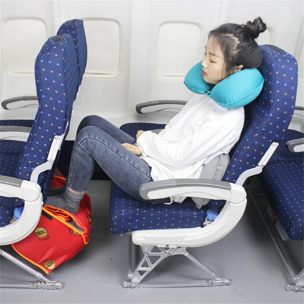 Poggiapiedi per Aereo, 2 Pezzi Amaca per Piedi, Accessorio da
