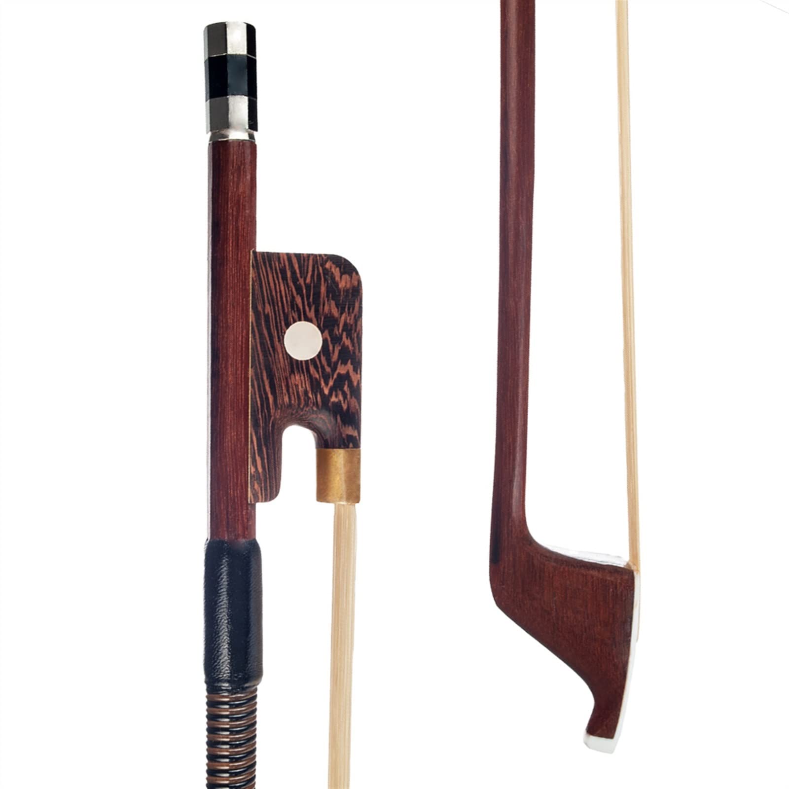 Amazon.co.jp: 4/4 3/4 1/2 1/4 1/8 コントラバス弓 ブラジルウッド 丸