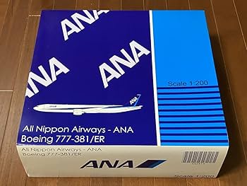 Amazon.co.jp: 1/200 ANA 全日空 B777-300ER トリトン塗装