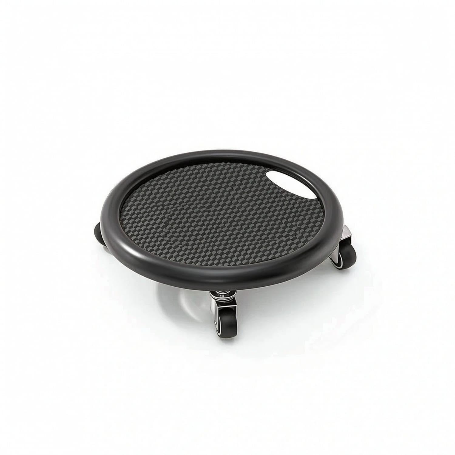 Wheeled Sliding Disc with Wheels Textured Core Training Slider Non-Slip Abdominal Exercise Slider Disc Multi-Directional for Home Gym, Indoor Workouts, Black-image-40