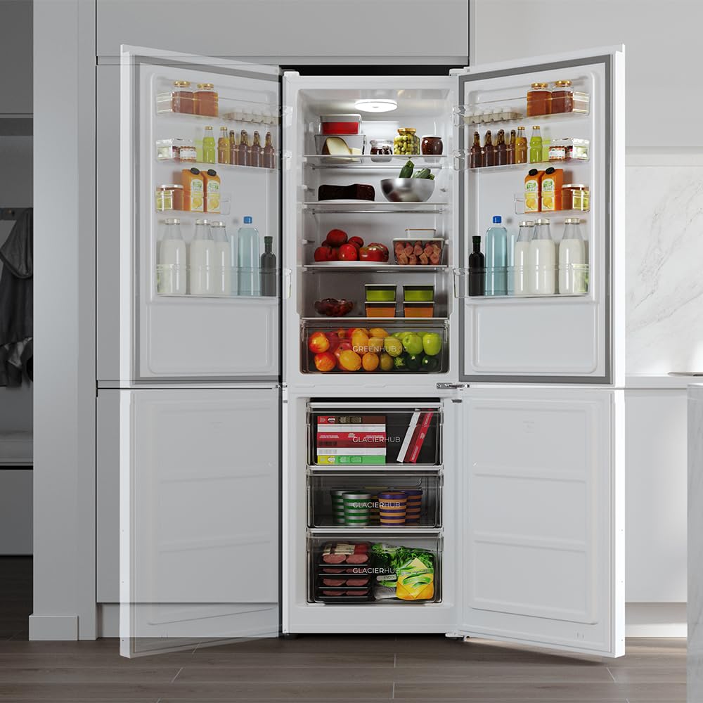 Cecotec Kühlschrank Kombi 2 Türen Bolero CoolMarket Combi 296 DF White E. 296L – Bild 6