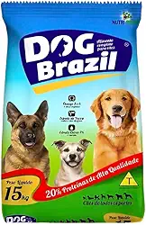 Ração Dog Brazil Para Cães Adultos 15kg