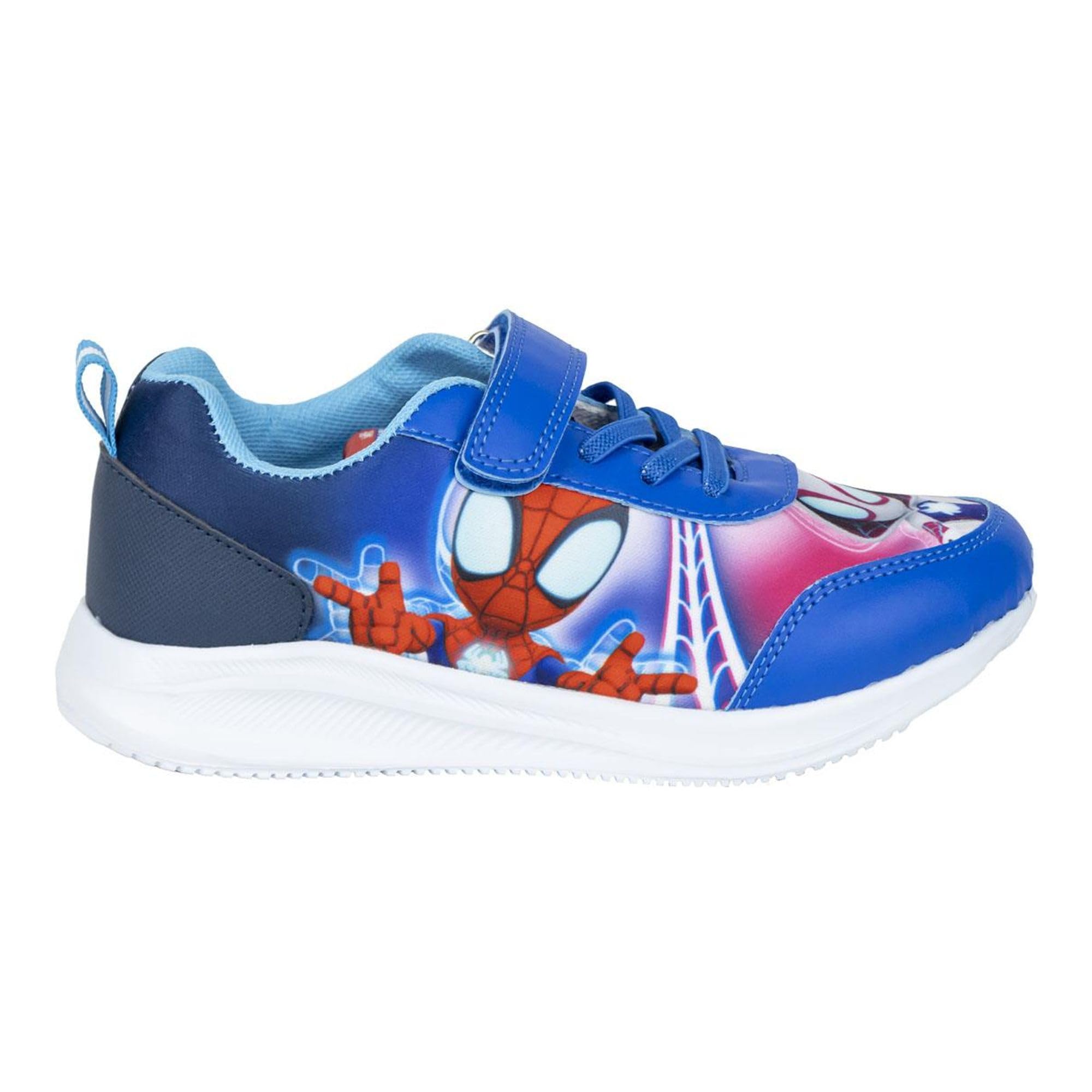 CERDÁ LIFE'S LITTLE MOMENTS Eva Spidey Lightweight Sole, Children's Sneakers, Blue, 10.5 UK Child