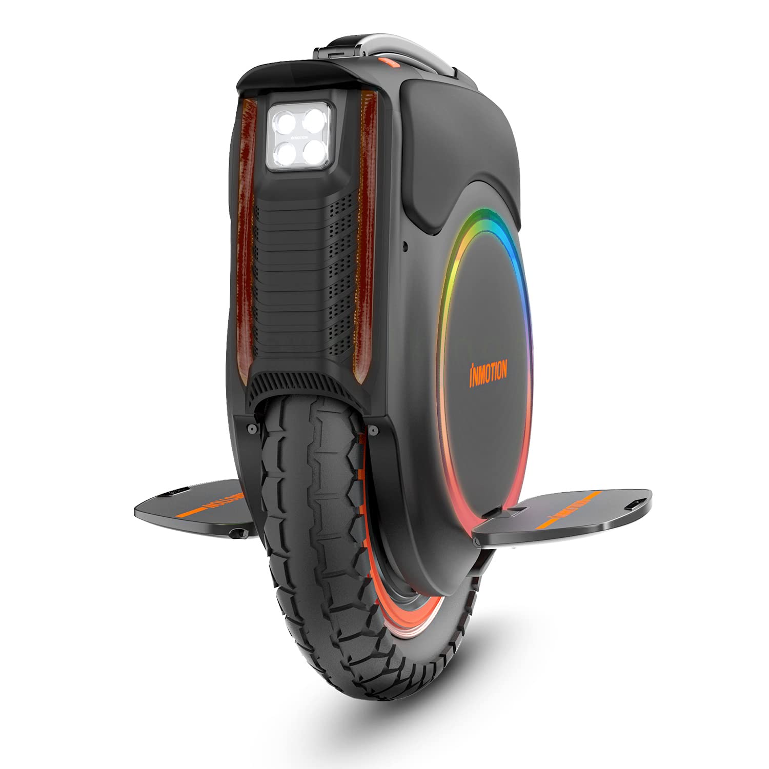 INMOTION Giroscopio Elettrico V12 HT, Adulto, Nero, Motore da 2800 W, Portata Fino a 150 km, Velocità limitata 25 km/h, Pneumatico gonfiabile da 16", Touch Screen, Altoparlanti
