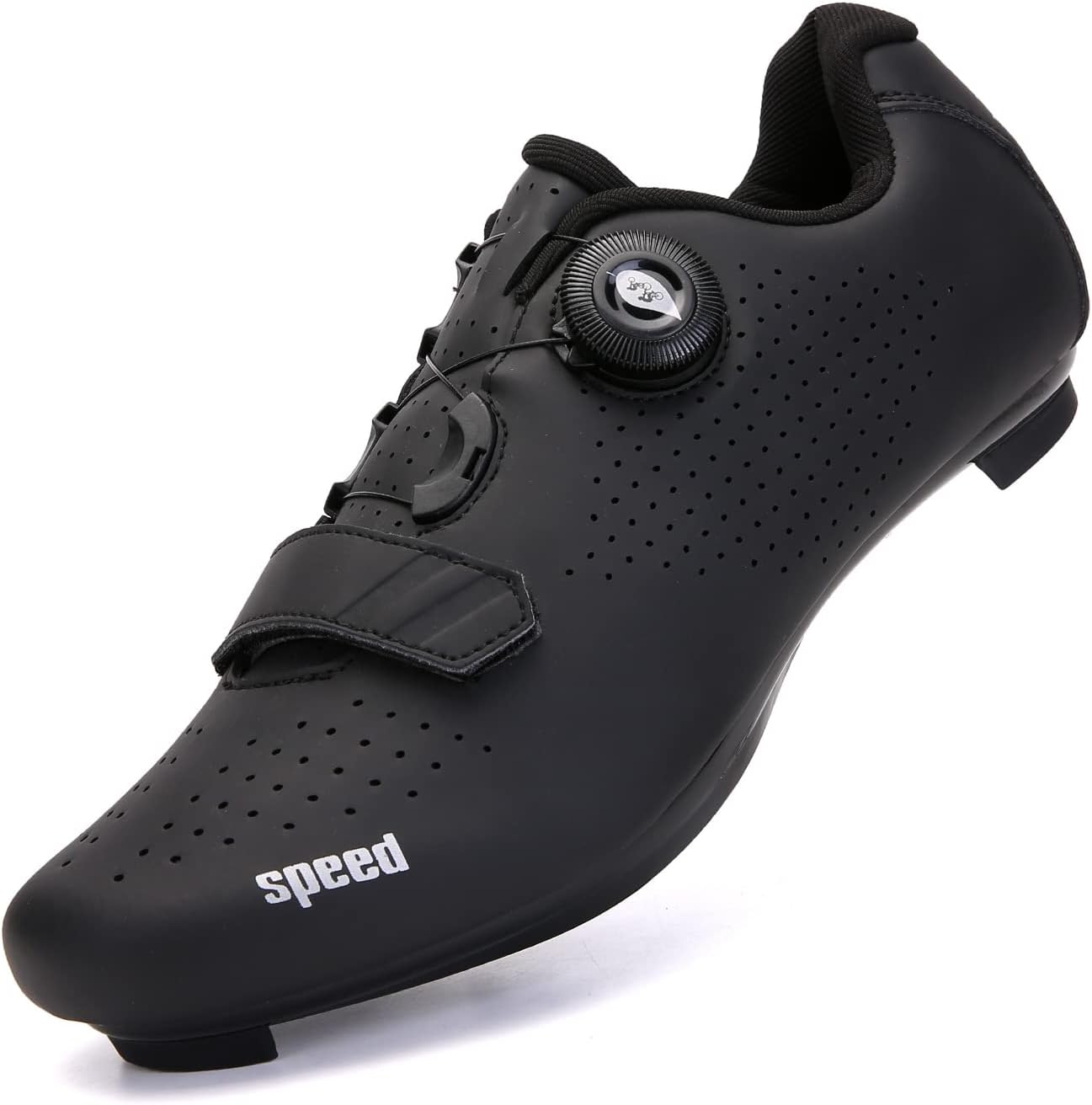 Milazzo Scarpe Da Ciclismo Uomo/Donna – Compatibili SPD/SPD-SL/Look Delta – Traspiranti Per Strada, MTB E Indoor, Nero, 47 EU - 2