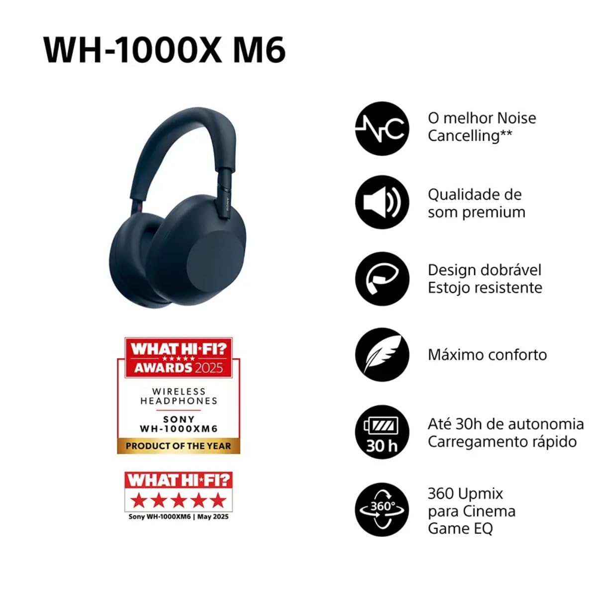 Amazon.com: Sony WH-1000XM6 Flagship Noise Cancelling Wireless