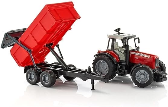 Massey Ferguson 7480 Trakt r ve R mork, A labilen Motor Kapa , Manevra Yapabilen Tekerlekler, 67 x 16,5 x 17,5 cm