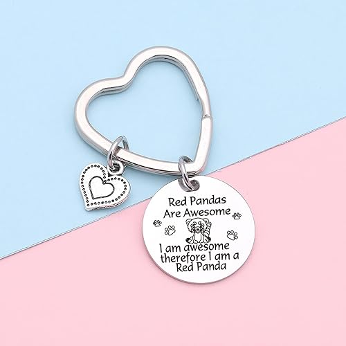 Miniatura 4 de 7RVZM Joyería inspirada en panda rojo, regalo para amantes de los pandas, regalo de graduación para hija