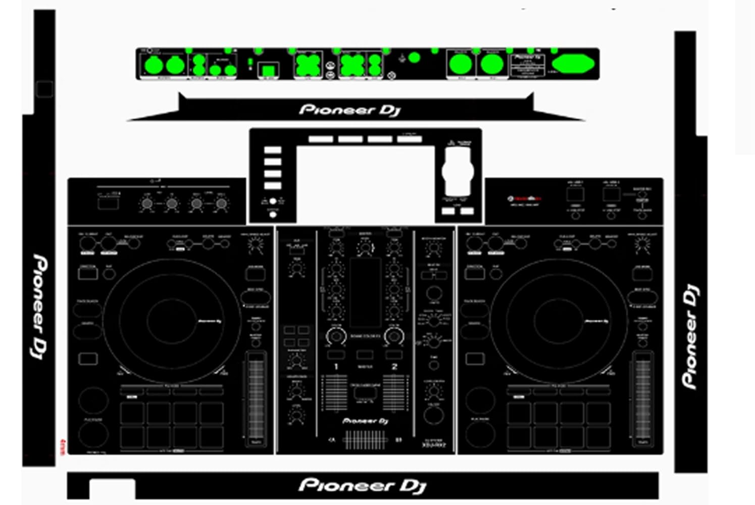 Amazon.com - Protective Cover Skin for Pioneer DJ XDJ-RX2 Film