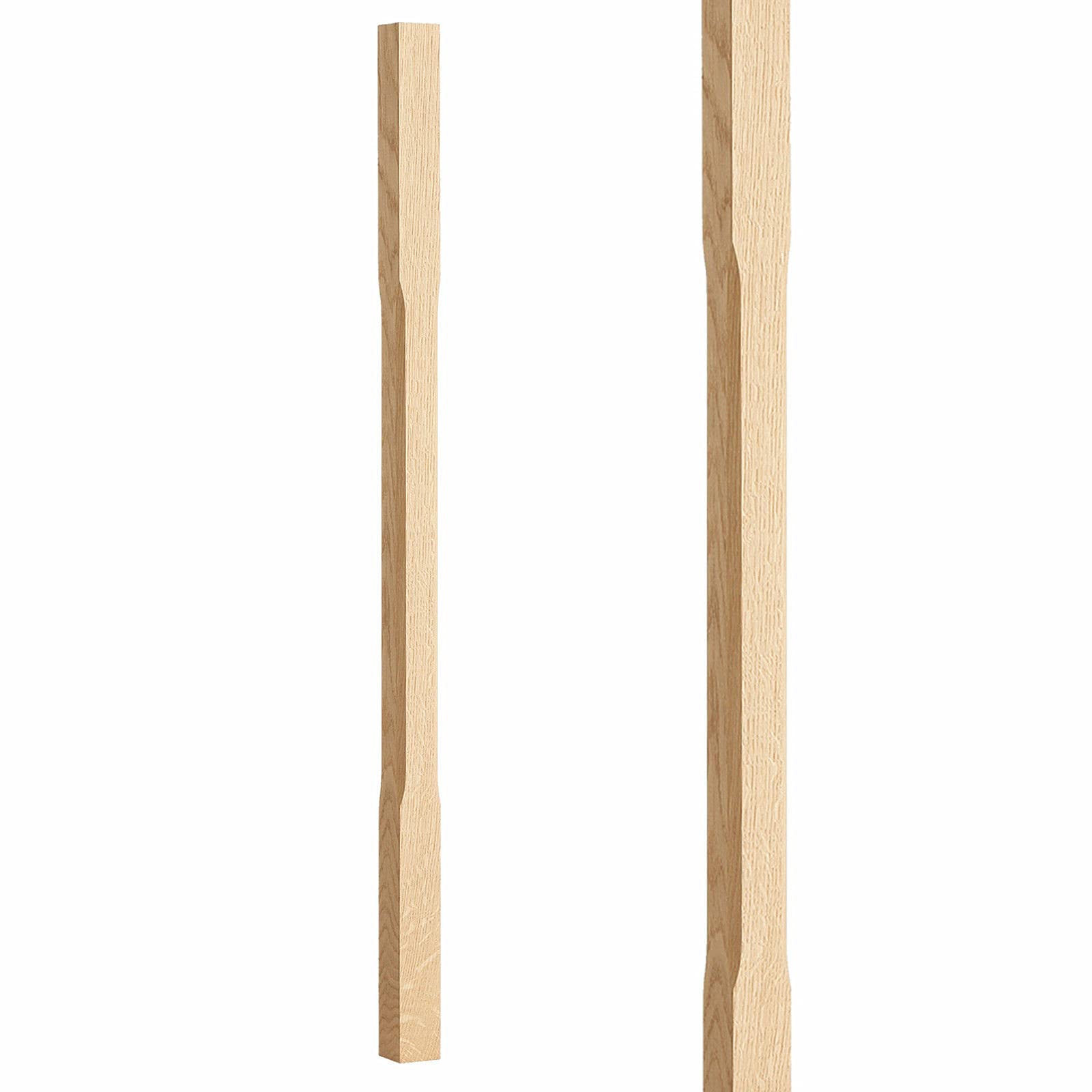 41mm Stop Chamfered Oak Stair Spindle (8)