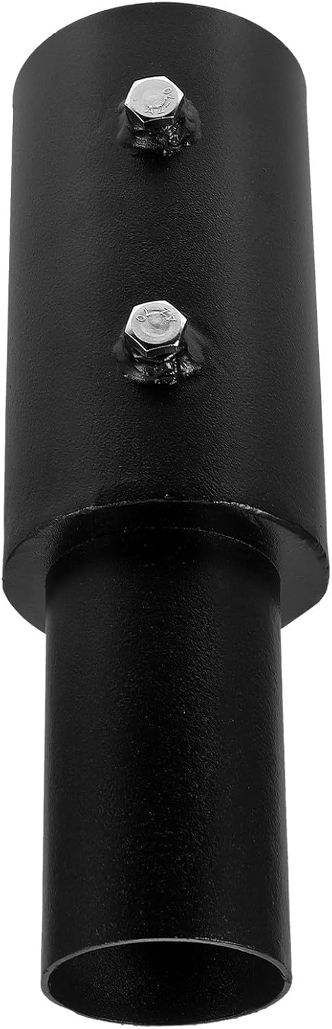 Metal Light Pole Adapter 76mm to 60mm Post Light Converter Part for Parking Lot and Street Lamps