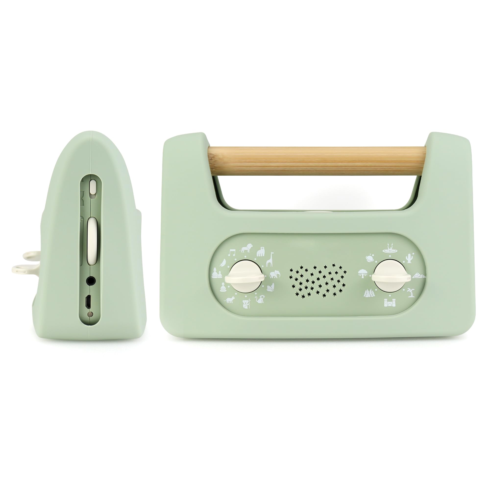 Coque pour Morphée Petit Boîte à Histoires, Vert Menthe | Housse de Protection en Silicone