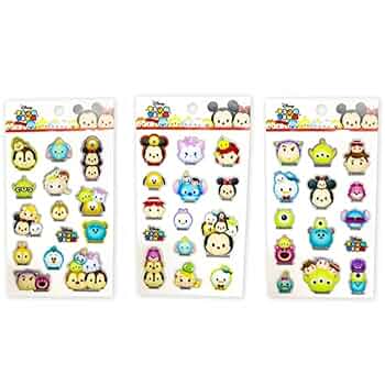 ぷっくりシール3枚セット ぷっくりシール3枚セット