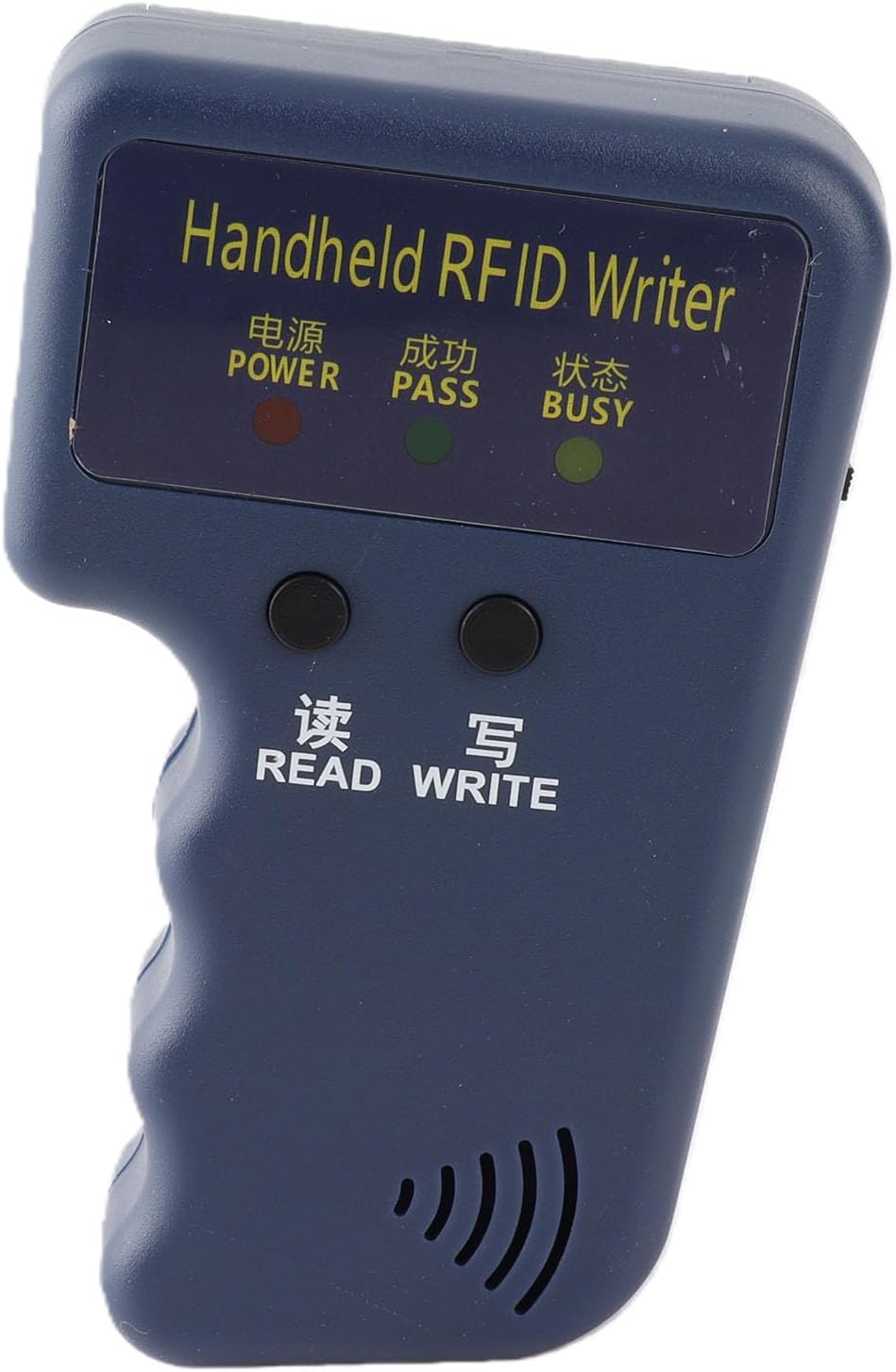 125khz RFID Reader Writer RFID Card Copier EM4100 EM410X Handheld RFID ID Card Duplicator with with 6 ID Cards and Tags, for for Community, School, Office, etc