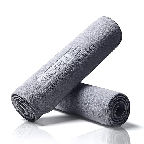 Car Wash Towel，Microfiber Cleaning Cloth - Pack Of 2，Highly Absorbent Cleaning Rags, Lint-Free, Inside And Outside Cleaning Cloths For Car (12X12 In) #TOP8