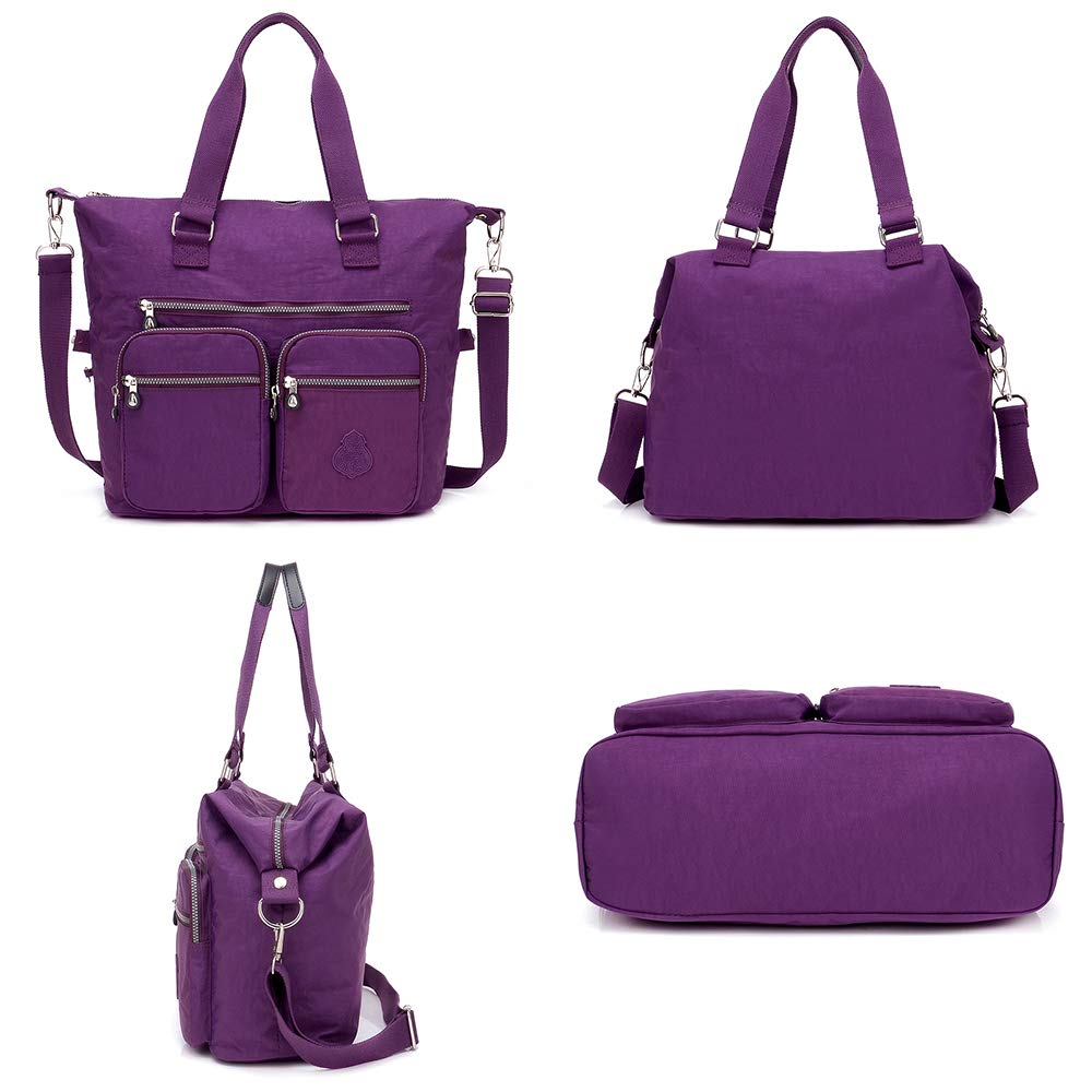 Casual Borsa a mano da Donna con Tracolla Borse a Spalla Messenger per le Signore Grigio