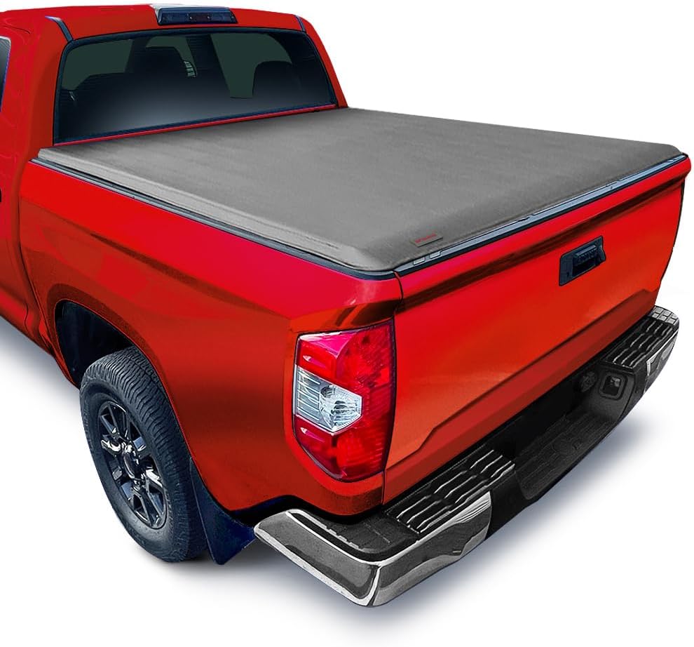MaxMate Soft Roll-up Truck Bed Tonneau Cover Compatible with 2016-2023 Toyota Tacoma | 5' (60") Bed | TCT169044
