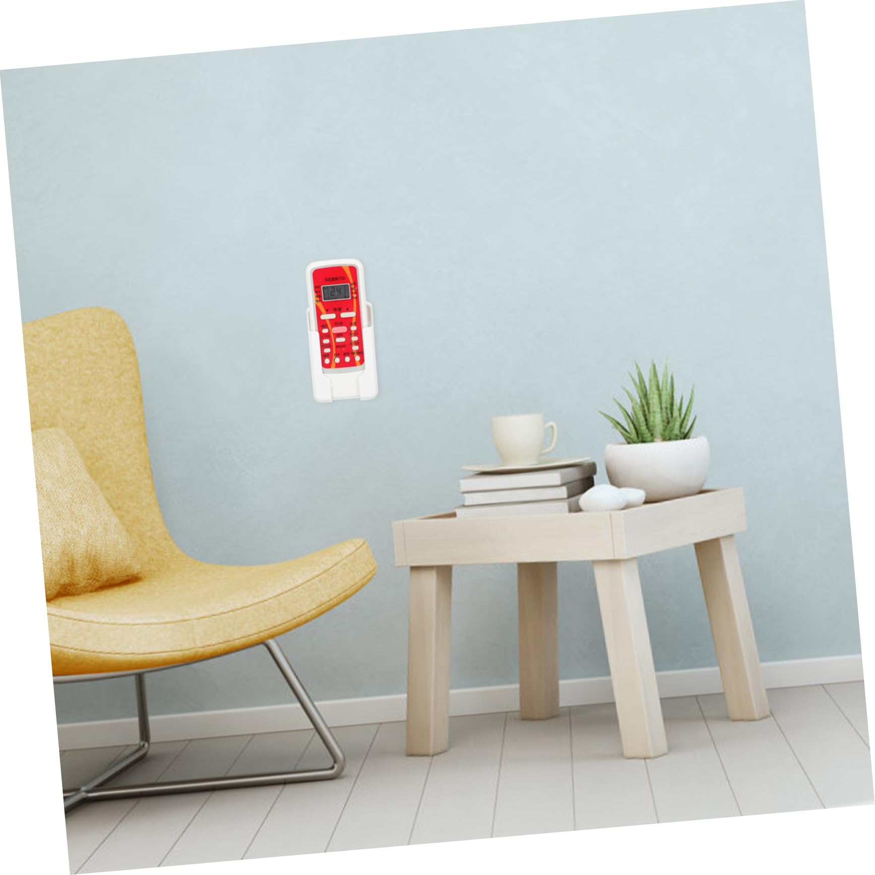 Cabilock 10 Piezas Soporte de Control Remoto Autoadhesivo Cajas almacenaje Caja almacenaje portamovil Gel Pararse Caja remota de Montaje en Pared bastidores de Pared el plastico