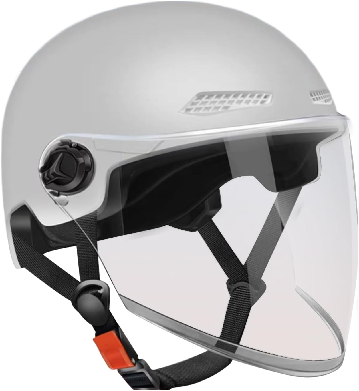 Motorcycle Half Helmet for Men | Half Helmet for Adults,Quick Release Open Face Retro Hat for ATV Racing Youth Scooter Women Adult Riding Motor Outdoor Enthusiasts