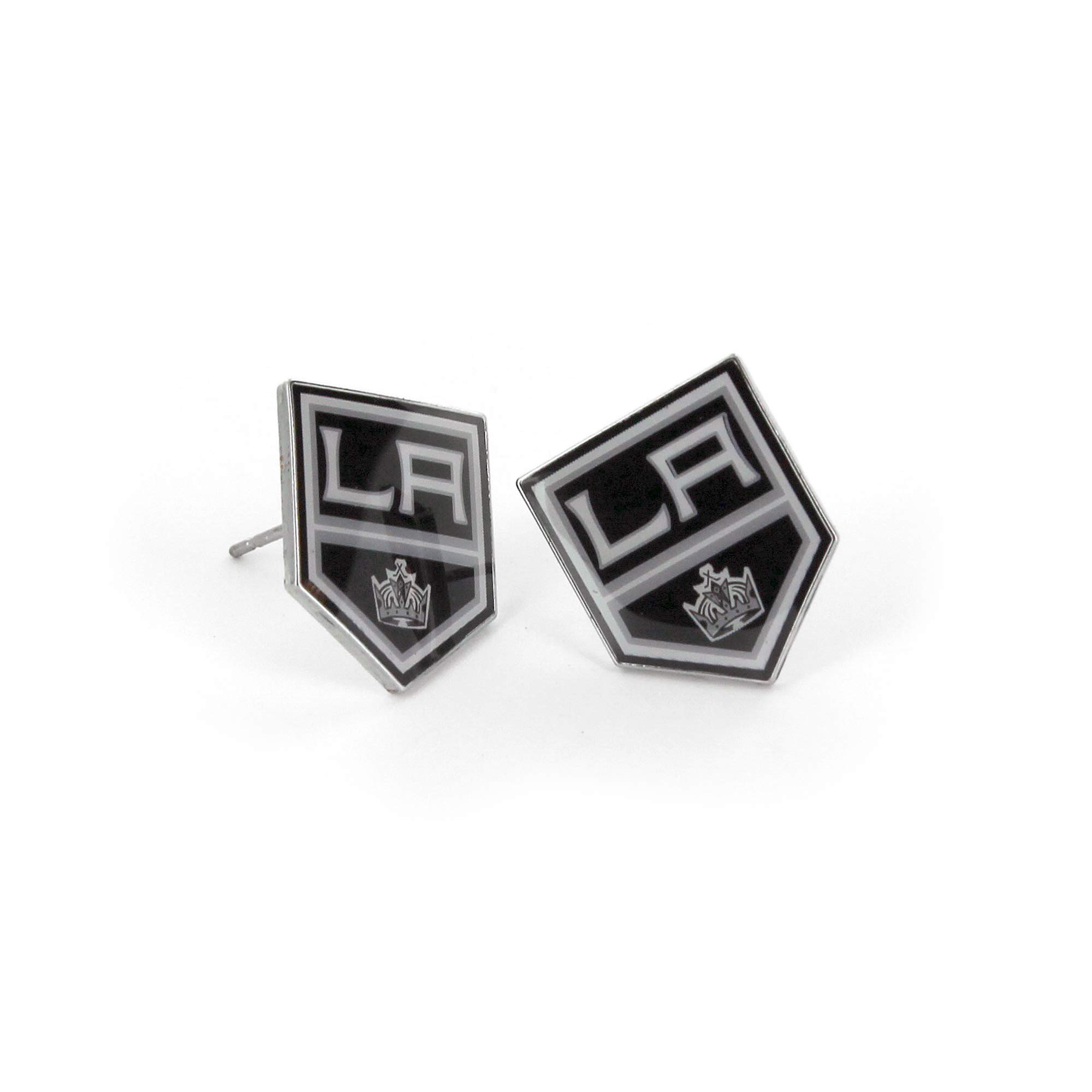 Aminco NHL Los Angeles Kings Logo Post Earrings