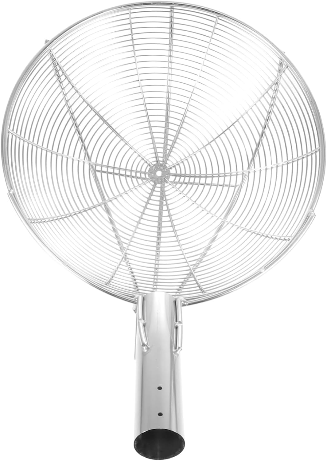 Luxshiny Stainless Steel Mesh Colander Long Handle Sturdy Kitchen Strainer for Cooking Oil Frying and Food Preparation