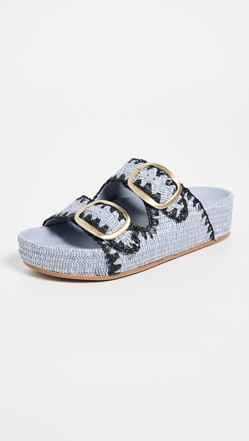 Loeffler Randall Women's Theo Two Band Sandals - Image 2