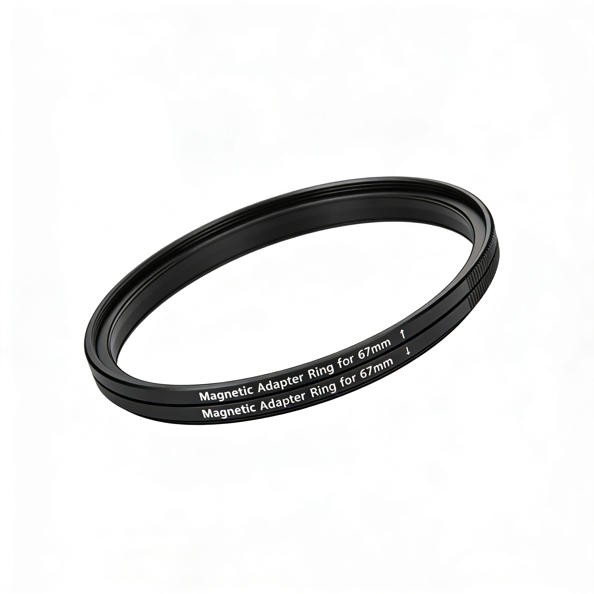 Kit de Anillo Adaptador de Filtro magnético de 67 mm Adaptador de Anillo para Filtro y Lente Aleación de Aluminio y ultradelgada para convertir Hilo en magnético