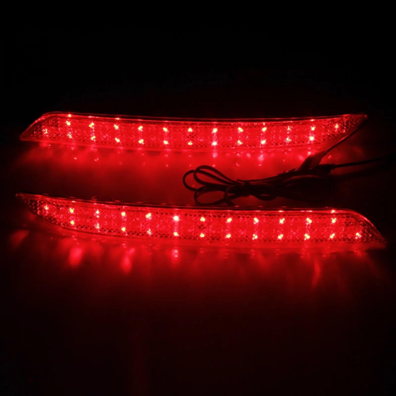 Luci Terzo Stop Per BMW Serie 3 F30 F31 F35 2011-2015 Per Serie 4 F32 F33 2012-2015 2 Pezzi Riflettore Paraurti A LED Luce Posteriore, Stop E Freno Montaggio Alto Luce Arresto
