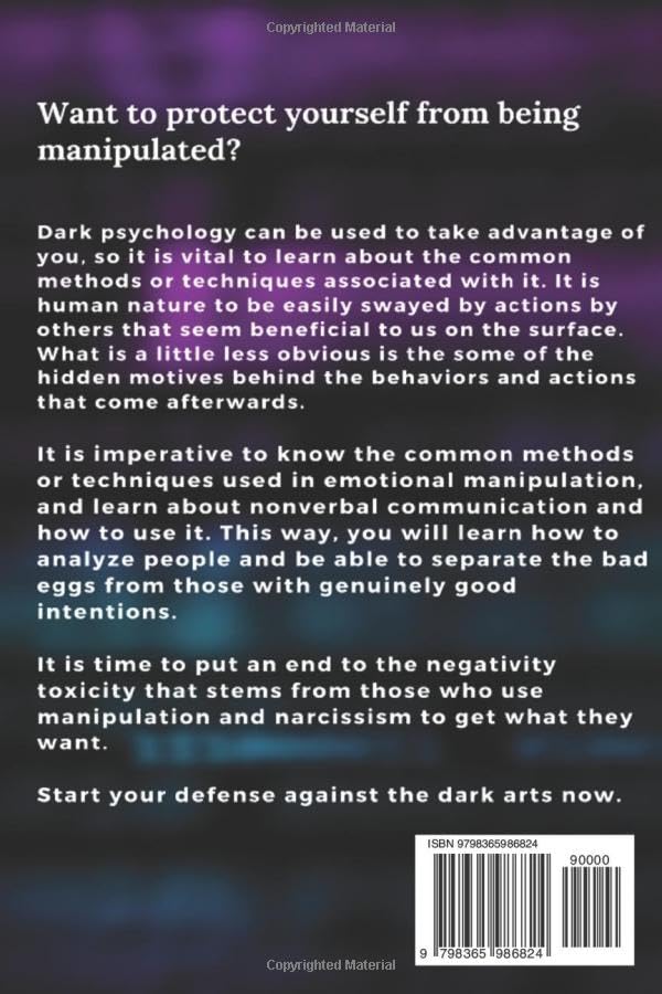 Miniatura 2 de Dark Psychology and Manipulation Learn how to analyze people and defend yourself against psychological manipulation (Mind Books for Beginners)